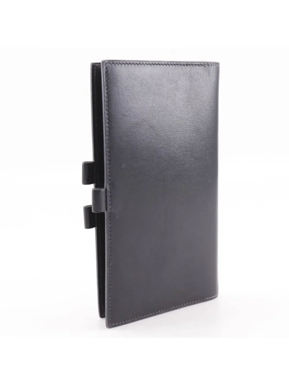 Hermes Agenda Vision Box Calf Black a Notebook Cover